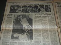 1963 NOV 25 NEW YORK JOURNAL AMERICAN - THE NATION STOOD STILL - JFK - NP 2397