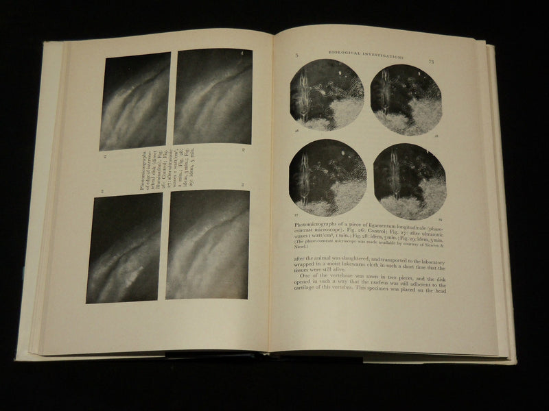 1954 ULTRASONIC AND ULTRASHORT WAVES IN MEDICINE BOOK - KD 2768P