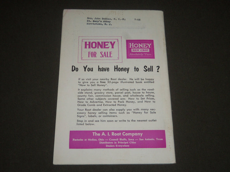 1961 OCTOBER GLEANINGS BEE CULTURE MAGAZINE - DICK CLARK COVER - J 2551