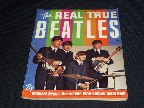 1964 THE REAL TRUE BEATLES MAGAZINE - THE BEATLES FRONT COVER - E 16083