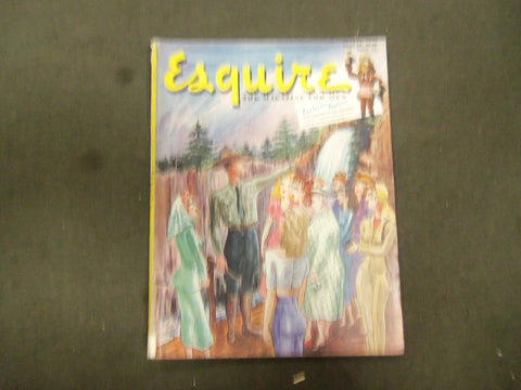 1948 AUGUST ESQUIRE MAGAZINE - NICE ILLUSTRATIONS, COVER AND ADS - ST 2748