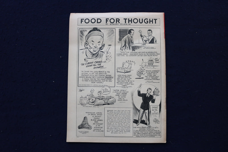 1942 JAN 9 THE FAMILY CIRCLE MAGAZINE - B. STANWYCK-GARY COOPER COVER - E 18238