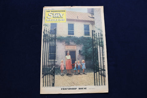 1951 OCT 14 WASHINGTON STAR PICTORIAL MAGAZINE - FRIENDSHIP HOUSE - E 23305