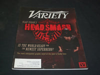 2013 JULY 16 VARIETY MAGAZINE - HEAD SMASH - SP 3341