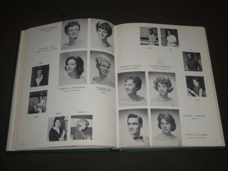 1963 TOWER JERSEY CITY STATE COLLEGE YEARBOOK - NEW JERSEY - PHOTOS - YB 948