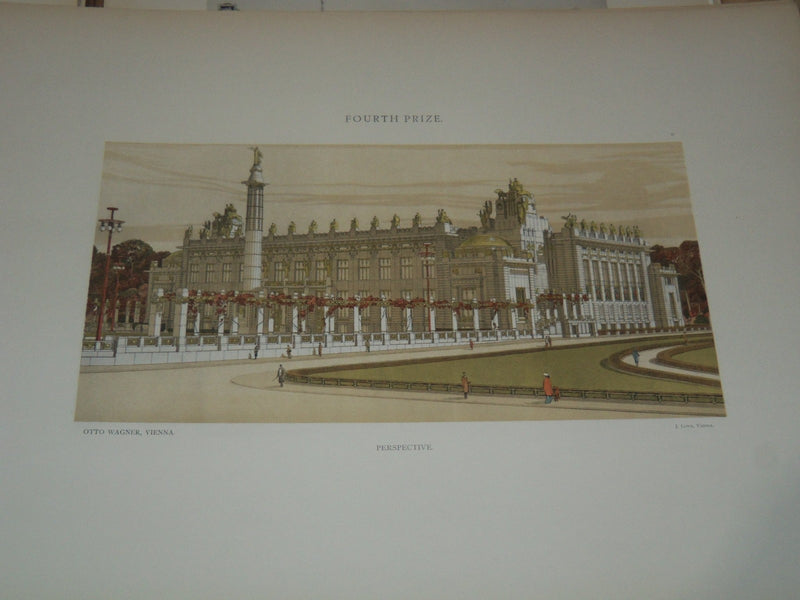 1907 THE PALACE OF PEACE AT THE HAGUE VOLUME BY CARNEGIE FOUNDATION - Z 274