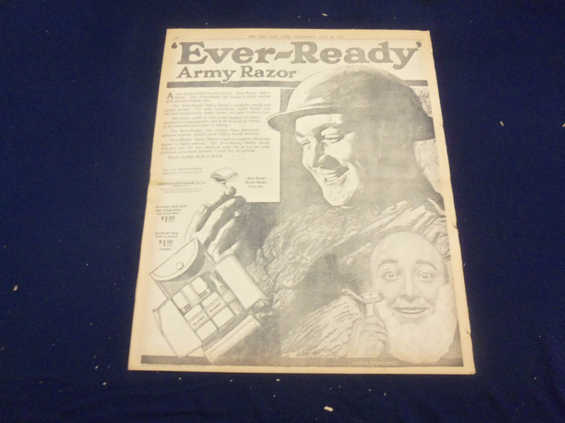 1918 JUNE 26 NEW YORK TIMES - KUEHLMANN WANTS ALLIED PEACE OFFER - NT 9094