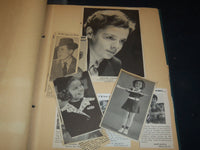 HOLLYWOOD MOVIE STAR SCRAPBOOK - TRACY - LOMBARD - GREAT PHOTOS - 7A