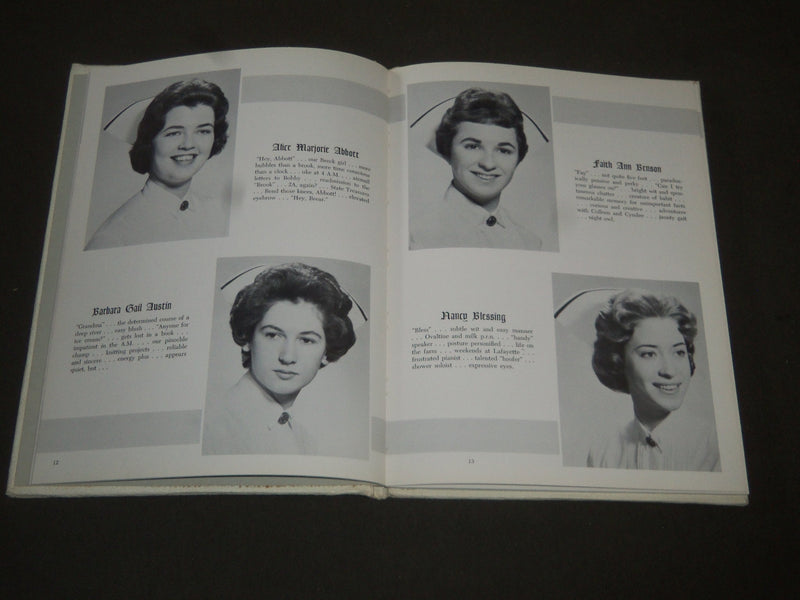 1962 FACTA PROBANT PRESBYTERIAN HOSPITAL SCHOOL OF NURSING YEARBOOK - YB 1042