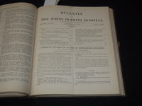1916 JOHNS HOPKINS HOSPITAL BULLETIN BOUND VOLUME NO. 27 - KD 5403K
