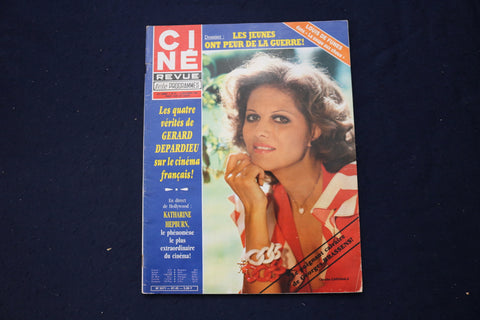 1981 NOVEMBER 5 CINE REVUE MAGAZINE - CLAUDIA CARDINALE COVER - E 23525