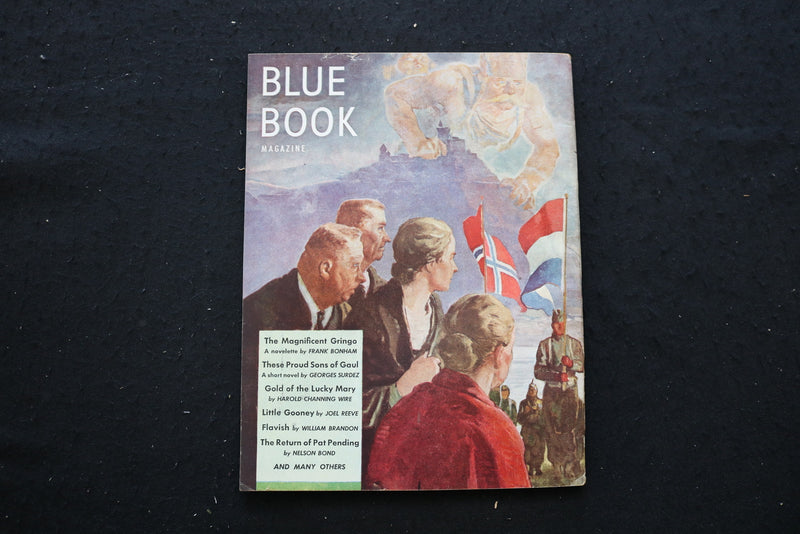 1945 JUNE BLUE BOOK MAGAZINE - HERBERT MORTON STOOPS COVER - E 10279