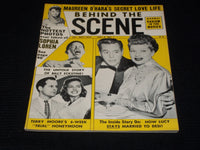 1957 MAY BEHIND THE SCENE MAGAZINE - LUCY & DESI FRONT COVER - E 3895