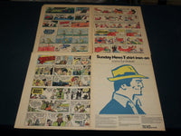 1975-1976 NEW YORK SUNDAY NEWS COLOR COMICS T-SHIRT IRON ON LOT OF 24 - NP 5324