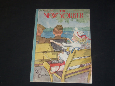 1941 SEPTEMBER 5 THE NEW YORKER MAGAZINE - ILLUSTRATED COVER - NY 44