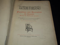 1889-1892 FURNITURE AND DECORATION IN ENGLAND 18TH CENTURY VOLUME 1 & 2 - #23