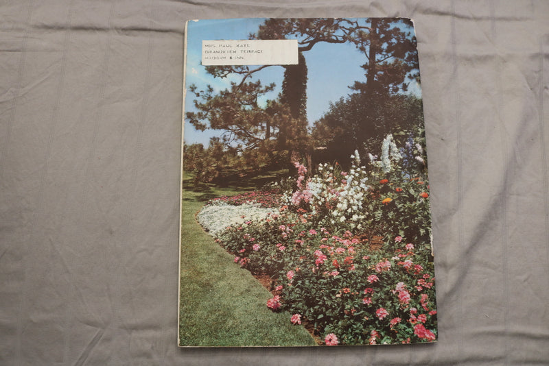 1955 JANUARY HORTICULTURE MAGAZINE - BEAUTIFUL SCENERY COVER - ST 1015X