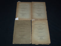 1919-1920 MODERN LANGUAGE ASSOCIATION OF AMERICA PUBLICATIONS LOT OF 4 - K 2080