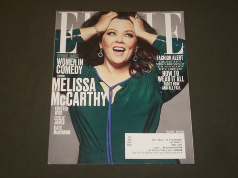 2016 JULY ELLE MAGAZINE - MELISSA MCCARTHY COVER - B 1818