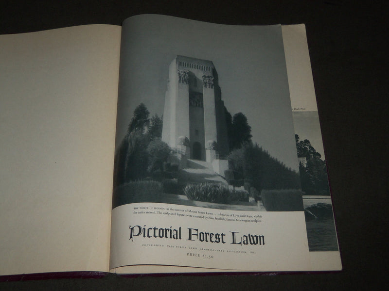 1944 PICTORIAL FOREST LAWN SOFTCOVER BOOK - GREAT PRINTS - I 1596