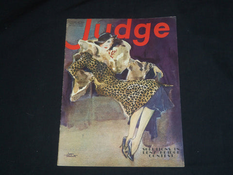 1932 JANUARY 23 JUDGE MAGAZINE - ILLUSTRATED COVER - ST 5717