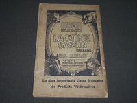 1935 ADRIEN SASSIN PRODUCTS VETERINAIRES FRENCH CATALOGUE - FR 628