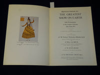 1971 THE GREATEST SHOW ON EARTH BALLET PROGRAM - LONDON COLISEUM - J 5088