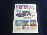1998 MARCH 1 LAS VEGAS 400 RACING PROGRAM - INAUGURAL RACE - SP 3929F