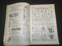 1861 DECEMBER THE BUILDER ARCHITECT MAGAZINE - 4 ISSUES -ILLUSTRATIONS - ST 416Q