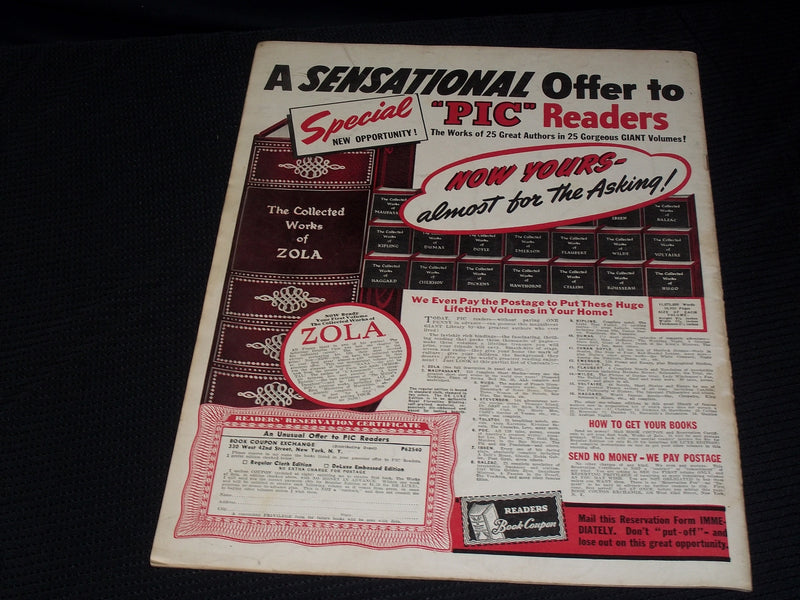 1940 JUNE 25 PIC MAGAZINE - INEZ COOPER NICE FRONT COVER - E 2564