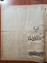 1917 NOVEMBER 21 NEW YORK TIMES - SUFFRAGE LEADERS CALL FOR REPRISAL - NT 8081