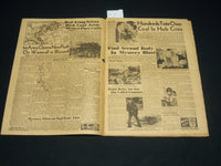 1945 JANUARY 29 BOSTON DAILY RECORD NEWSPAPER -SILESIA COAL FIELDS FALL- NP 4884