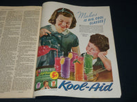 1939 AUGUST LADIES HOME JOURNAL MAGAZINE - NICE COVER - REBECCA - F 334