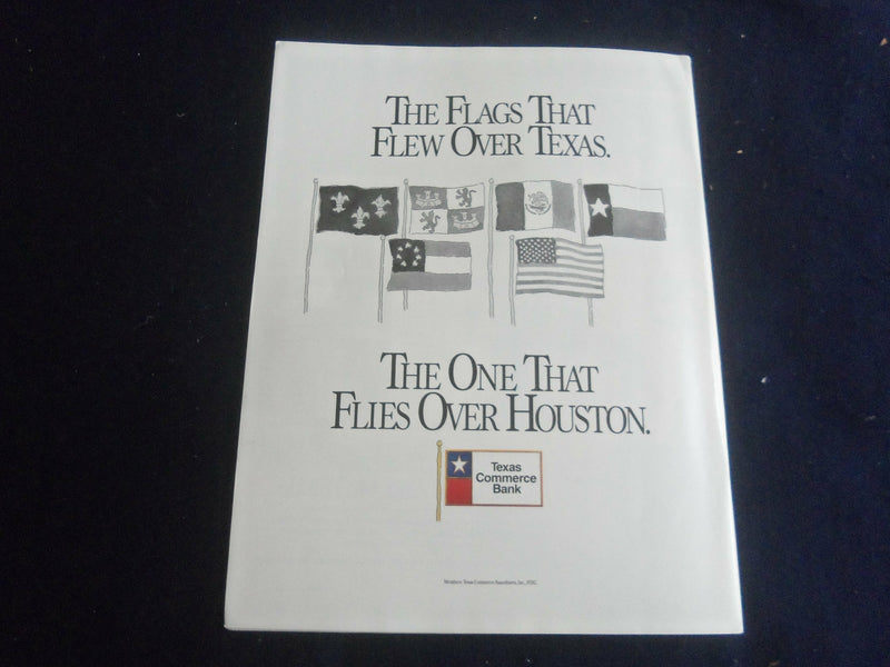 1992 NOV 7 FOOTBALL PROGRAM - RICE UNIVERSITY VS TEXAS TECH UNIV - SP 1215Y
