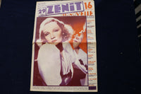 1937 JULY 10 ZENIT MAGAZINE - MARLENE DIETRICH COVER - ITALIAN - E 23813