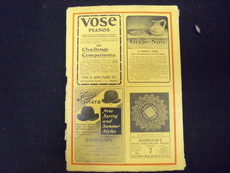 1902 APRIL PEARSON'S MAGAZINE - NICE STORIES, ADS & ILLUSTRATIONS - ST 2997