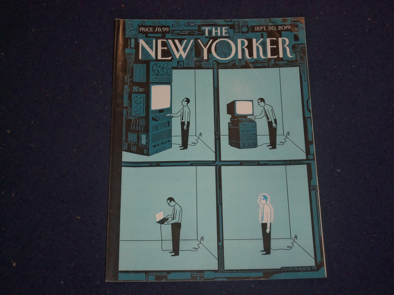 2019 SEPTEMBER 30 THE NEW YORKER MAGAZINE - ILLUSTRATED COVER - NY 2347