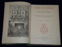 1879 POTTERY AND PORCELAIN ALL TIMES & NATIONS BOOK BY WILLIAM PRIME - KD 3501