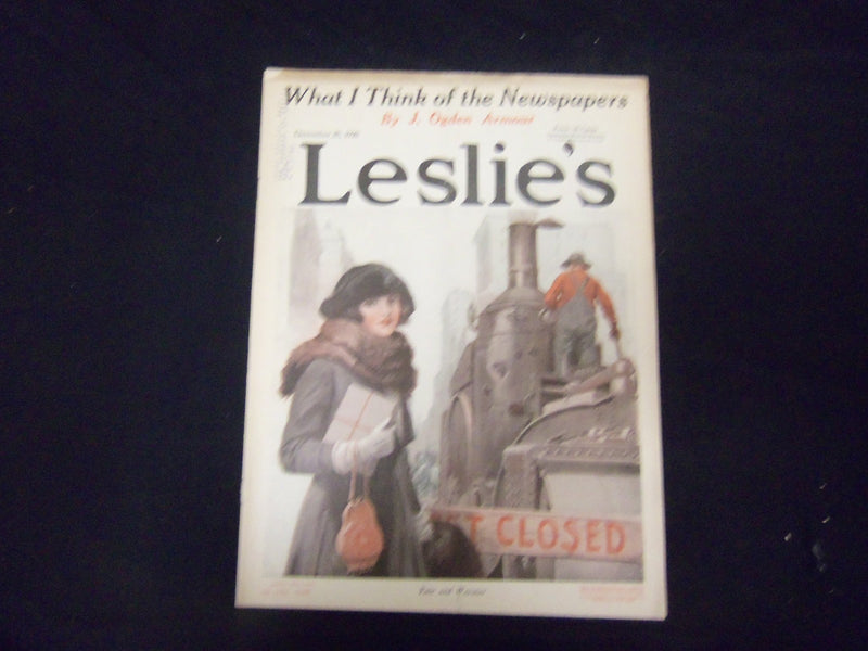 1920 DECEMBER 25 LESLIE'S WEEKLY MAGAZINE - FAIR AND WARMER - ST 2315