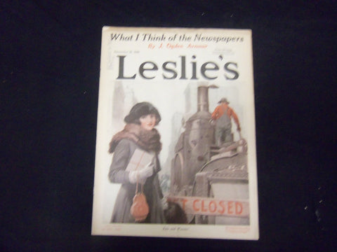 1920 DECEMBER 25 LESLIE'S WEEKLY MAGAZINE - FAIR AND WARMER - ST 2315