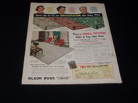 1957 JANUARY MCCALL'S MAGAZINE - NICE COLOR COVERS & ADS - E 1107