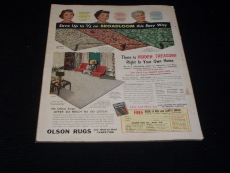 1957 JANUARY MCCALL'S MAGAZINE - NICE COLOR COVERS & ADS - E 1107