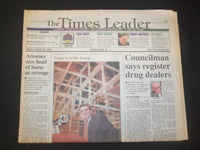 1998 MARCH 20 WILKES-BARRE TIMES LEADER - JOE PATERNO PRESS CONFERENCE - NP 7482
