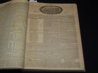 1829-1830 THE ALBION WEEKLY GAZETTE BOUND VOLUME NO. 8 - NEW YORK - R 89X