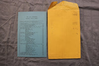 1968 MAY THE BOOKSHELF NEWSLETTER & ENVELOPE - VOL 1, NO 2 - SOFTCOVER - K 3228