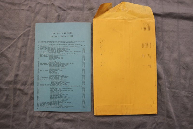 1968 MAY THE BOOKSHELF NEWSLETTER & ENVELOPE - VOL 1, NO 2 - SOFTCOVER - K 3228