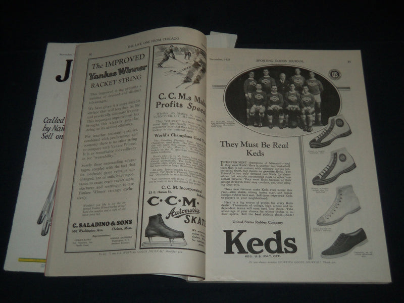 1925 NOVEMBER THE SPORTING GOODS DEALER MAGAZINE - GREAT PHOTOS & ADS - J 3908