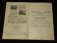 1911 CRITERION THEATRE PROGRAMME - EDMUND GWENN - K 578