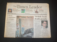 1998 JAN 8 WILKES-BARRE TIMES LEADER -TERRY NICHOLS BEATS DEATH PENALTY- NP 7484