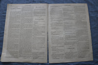 1867 APR 6 LE MONDE ILLUSTRE MAGAZINE - 9, RUE DROUOT - FRENCH - NP 8445
